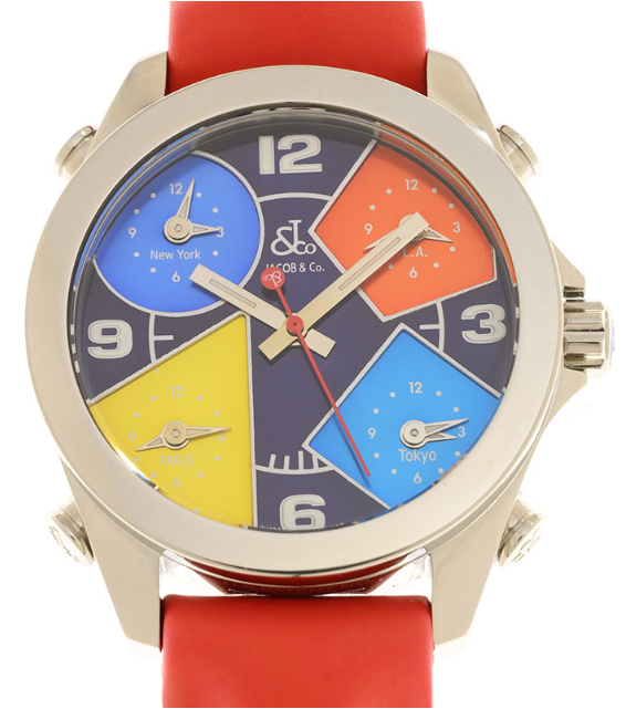 Review Jacob & Co Five Time Zone JCM-55 Replica watch